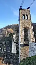 Le viaduc des Rochers Noirs restauré côté Lapleau.