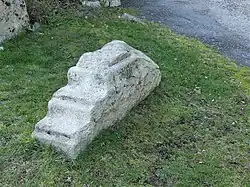 Élément de voûte d’une villa.