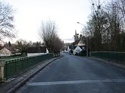 La rue de l'Église en 2014.