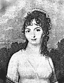 Victoire Blandine Huë de Grosbois (1770-1821), épouse du 1er duc de Cadore.