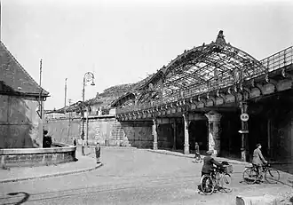 Le pont de l'Arquebuse, vu la même année.