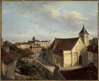 Ancienne église de Belleville, musée Carnavalet.