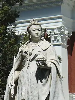 Statue de la reine Victoria, Afrique du Sud, Cape Town.