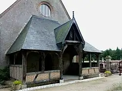 Caquetoire de l’église Saint-Pierre.