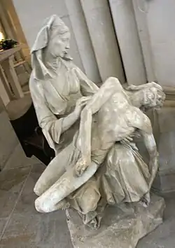 Une Vierge de douleur.