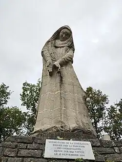 La Vierge de la Libération de Varces.