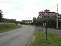 Entrée de l'agglomération