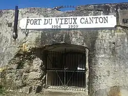 L'entrée du fort.