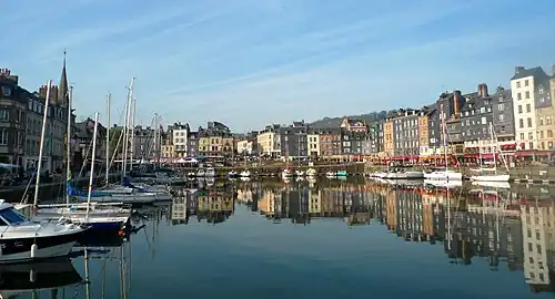 Le Vieux bassin de Honfleur.