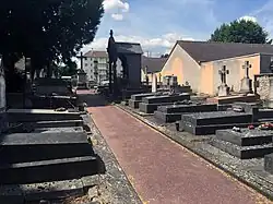 L'ancien cimetière de Wissous.
