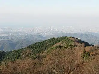 Vue du mont Izumi Katsuragi.