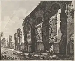 L'aqueduc de Néron.