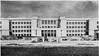 École secondaire à Zagreb (Egon Steinmann&nbsp;(hr), 1933)