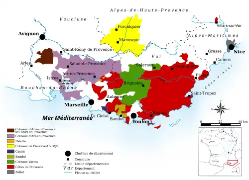 Image illustrative de l’article Vignoble de Provence