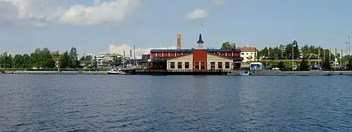 La ville vue du Keitele