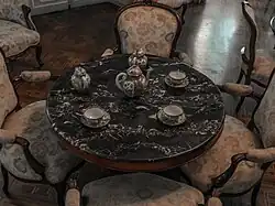 Le salon dans lequel madame Desbassayns recevait ses invités.