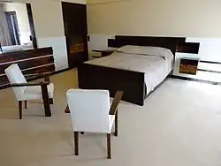 Chambre parentale des Cavrois.