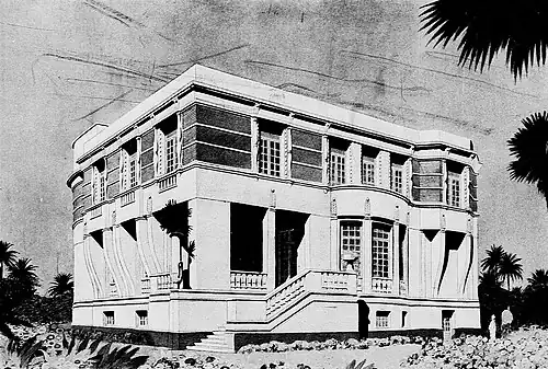 Villa Cicurel, Alexandrie.