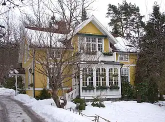 Villa Edvardshäll, Fagersjövägen 211.