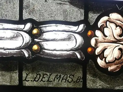 Signature de la verrière