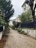 Villa Sommeiller, vue depuis le boulevard  Murat.