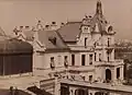 La Villa Taussig à Vienne, vers 1900.