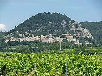 Séguret, village perché.