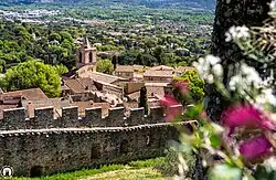 Vue village de Grimaud