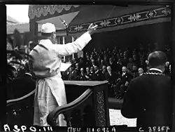 Inauguration en 1934 (discours du professeur Roussy).