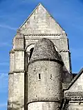 Vue depuis l'est.