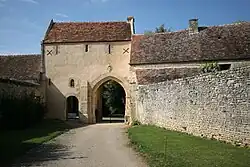 L'entrée de l'abbaye.