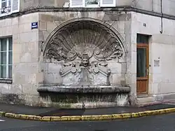 La fontaine de la Coquille.