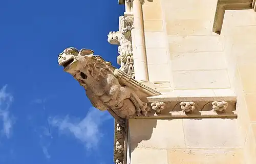 Une gargouille de la façade.
