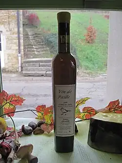 Vin de paille du vignoble du Jura.