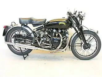 Vincent Series C Black Shadow.