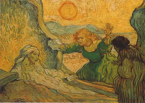 Vincent van Gogh, La Résurrection de Lazare (d'après La Résurrection de Lazare, 1889-1890, musée Van-Gogh, Amsterdam).