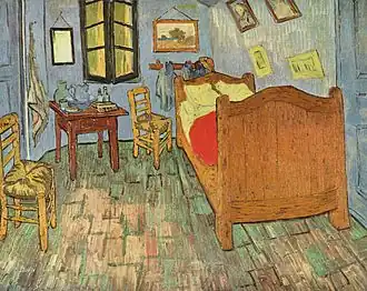 Vincent van Gogh,La Chambre à coucher (1889)