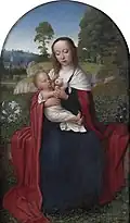 Gérard David, Vierge à l'Enfant dans un paysage (v. 1520)