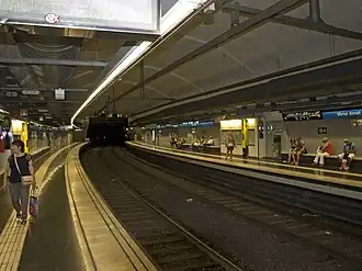 Image illustrative de l’article Virrei Amat (métro de Barcelone)