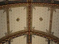 Voûtes du chœur aux moines.