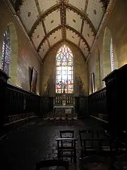 Le Chœur aux moines.