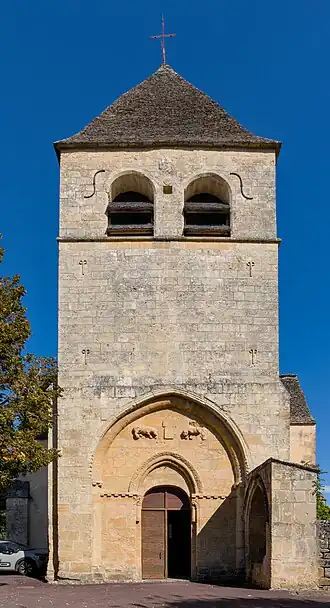 Sa façade principale.