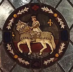 Vitrail Louis XII conquérant.