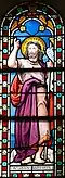 Vitrail de saint Jean-Baptiste.