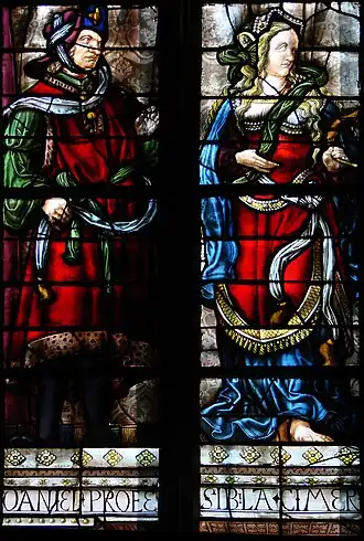 Chapelle Saint-Louis : Daniel, Sibylle Cimmérienne.