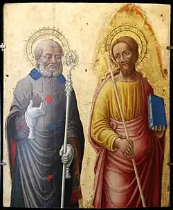 Saint Pétrone et saint Jacques, Vivarini