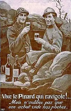 Vive le pinard qui ravigote