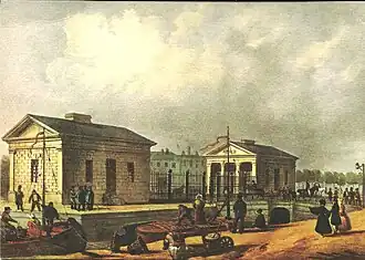 La porte de Flandre au XIXe&nbsp;siècle