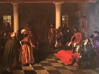 Vlad l'Empaleur et les plénipotentiaires turcs (1861-1864), Bucarest, musée national d'Art de Roumanie.