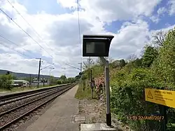 Panneau d'affichage.